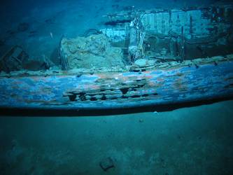 Carvel built motor boat